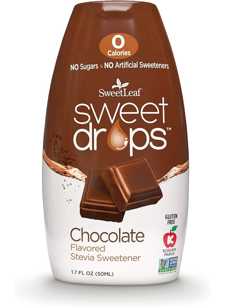 Etna Sweet leaf stevia drops chocolate 1.7 oz - Image 1
